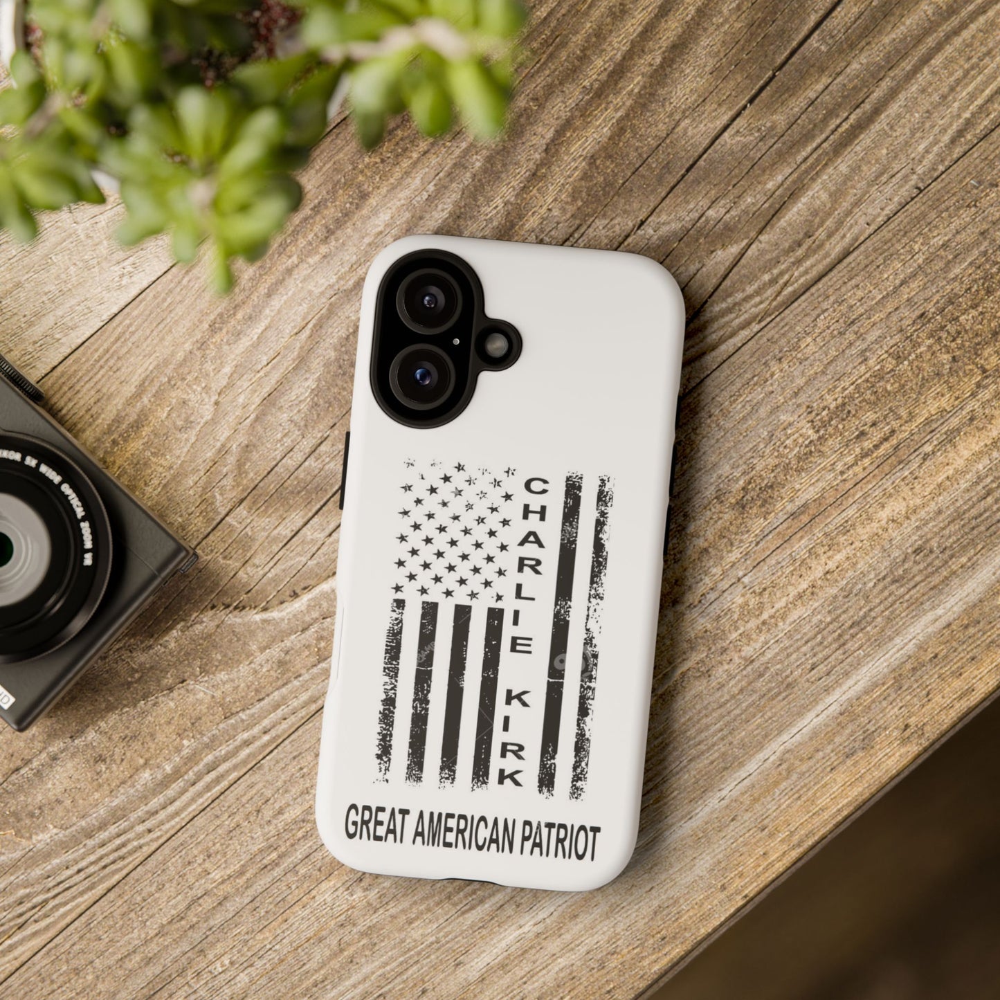 Patriotic Phone Case - Tough Cases, American Flag Design, Unique Cell Phone Cover, Great American Patriot Gift, Holiday Accessory, [...]