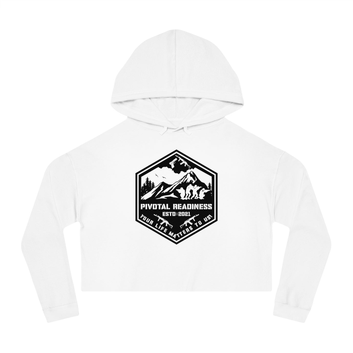 Women’s Cropped Hooded Sweatshirt