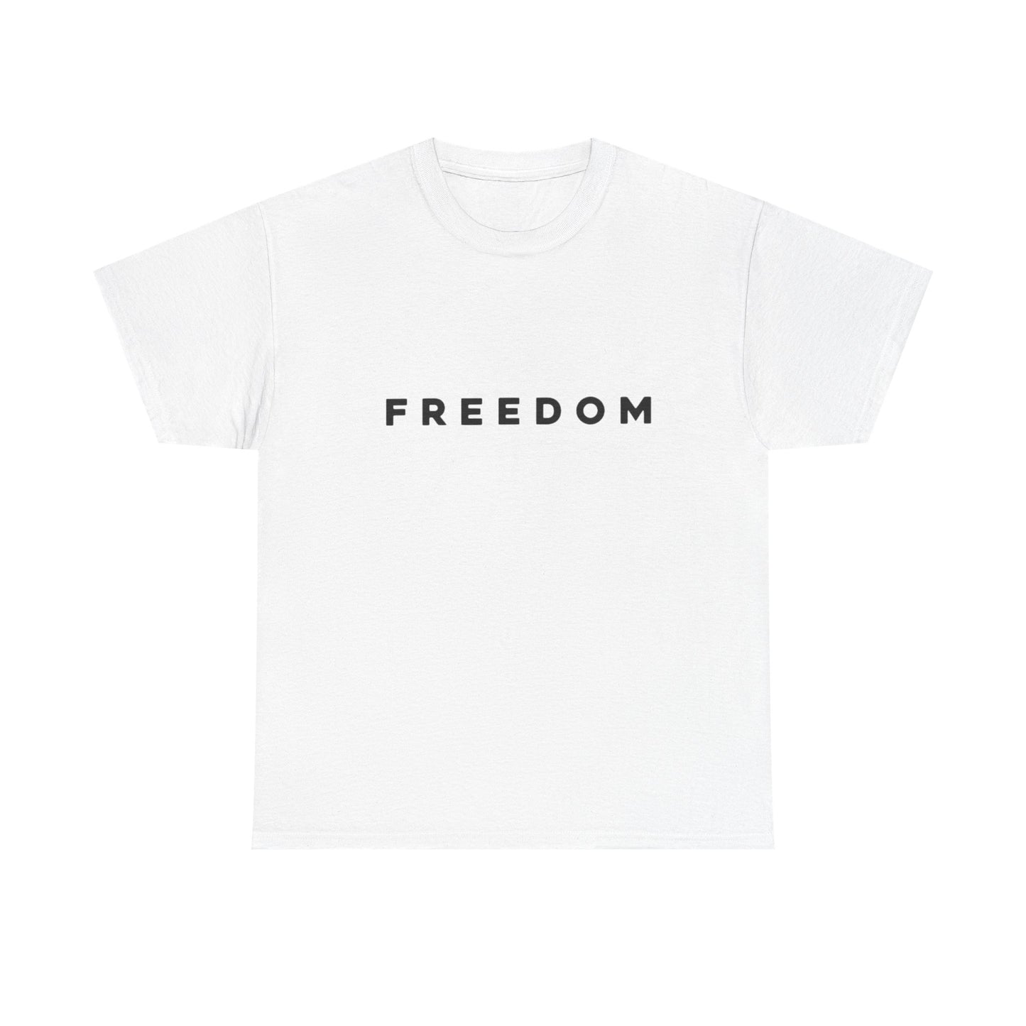 Patriotic Freedom Tee, Unisex Heavy Cotton T-Shirt, American Flag Shirt, Independence Day Gift, Freedom Graphic Tee