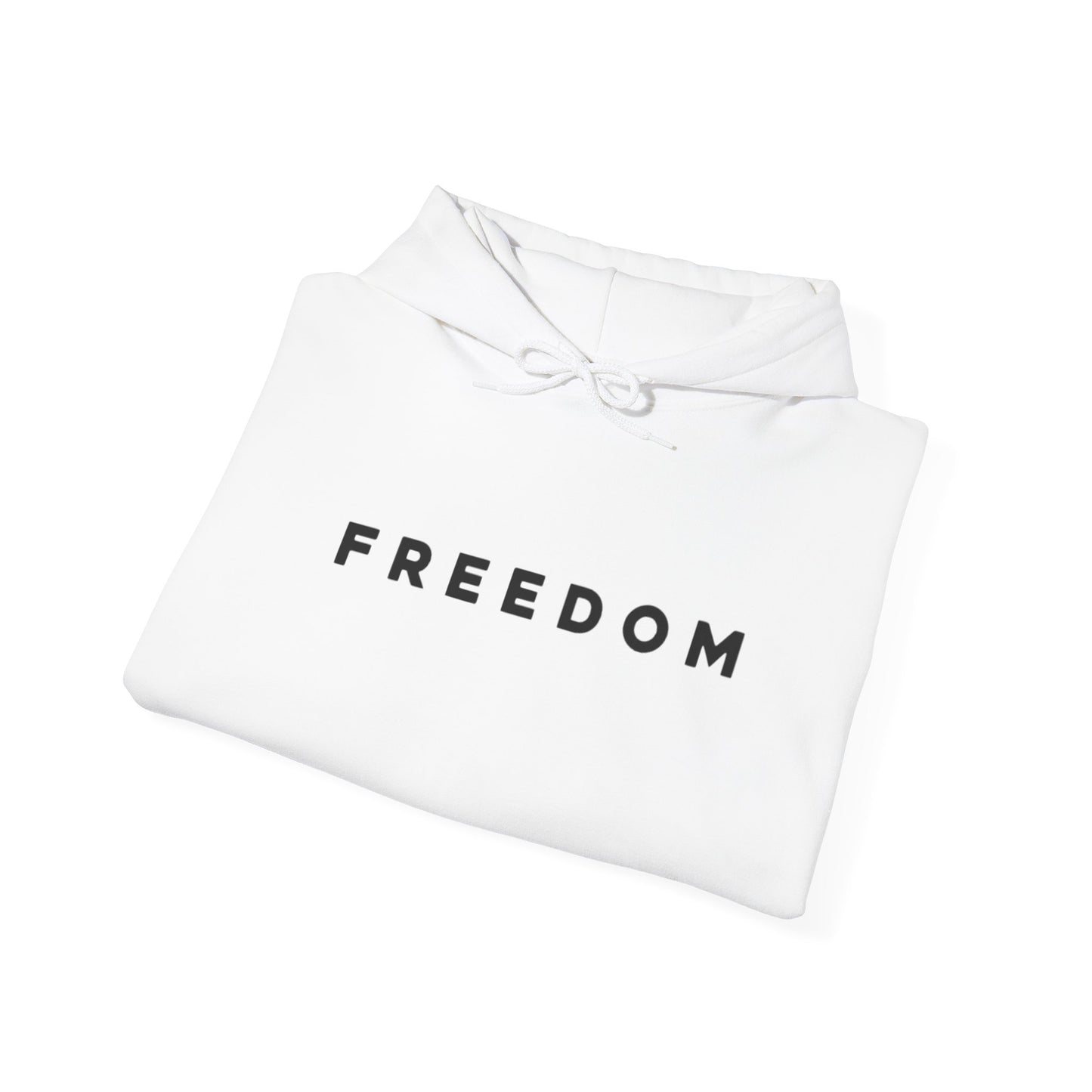 Freedom Unisex Hoodie with Patriotic Design, Cozy Sweatshirt for Activists, Gifts for Veterans, Year-Round Comfort Wear