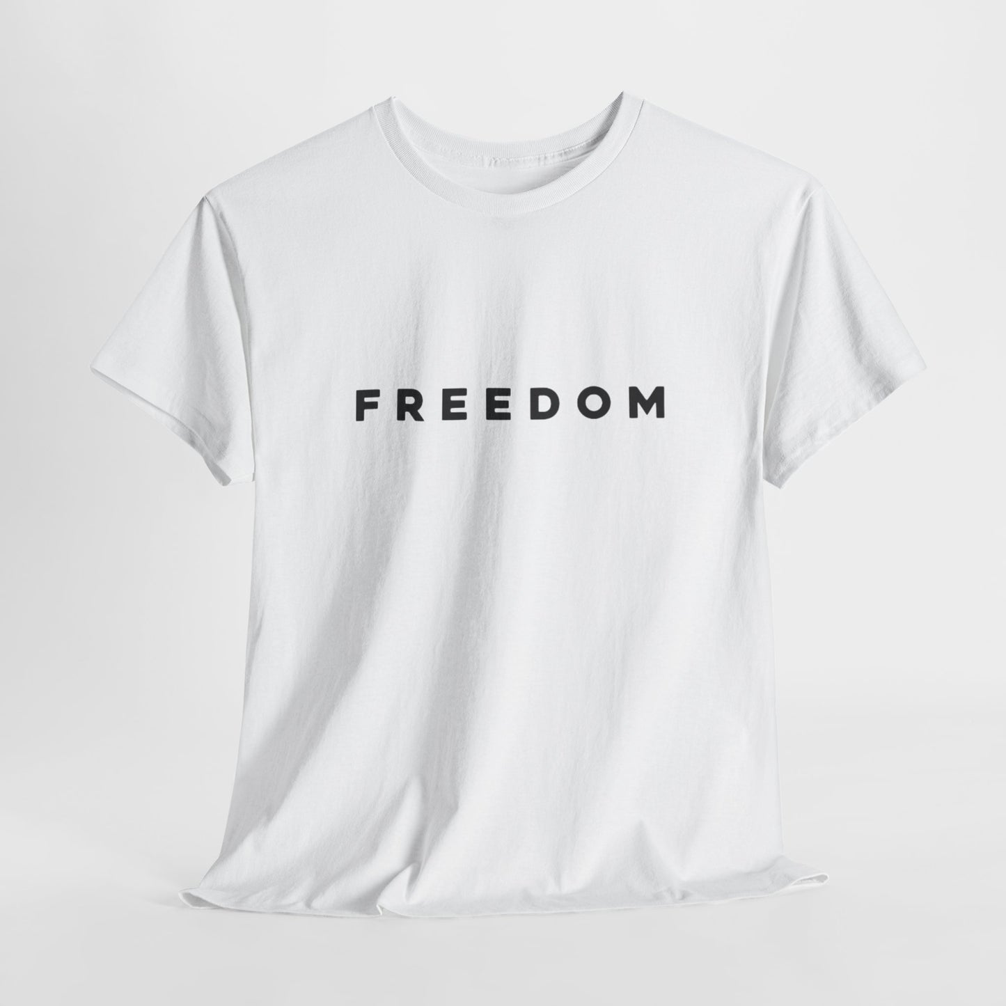 Patriotic Freedom Tee, Unisex Heavy Cotton T-Shirt, American Flag Shirt, Independence Day Gift, Freedom Graphic Tee