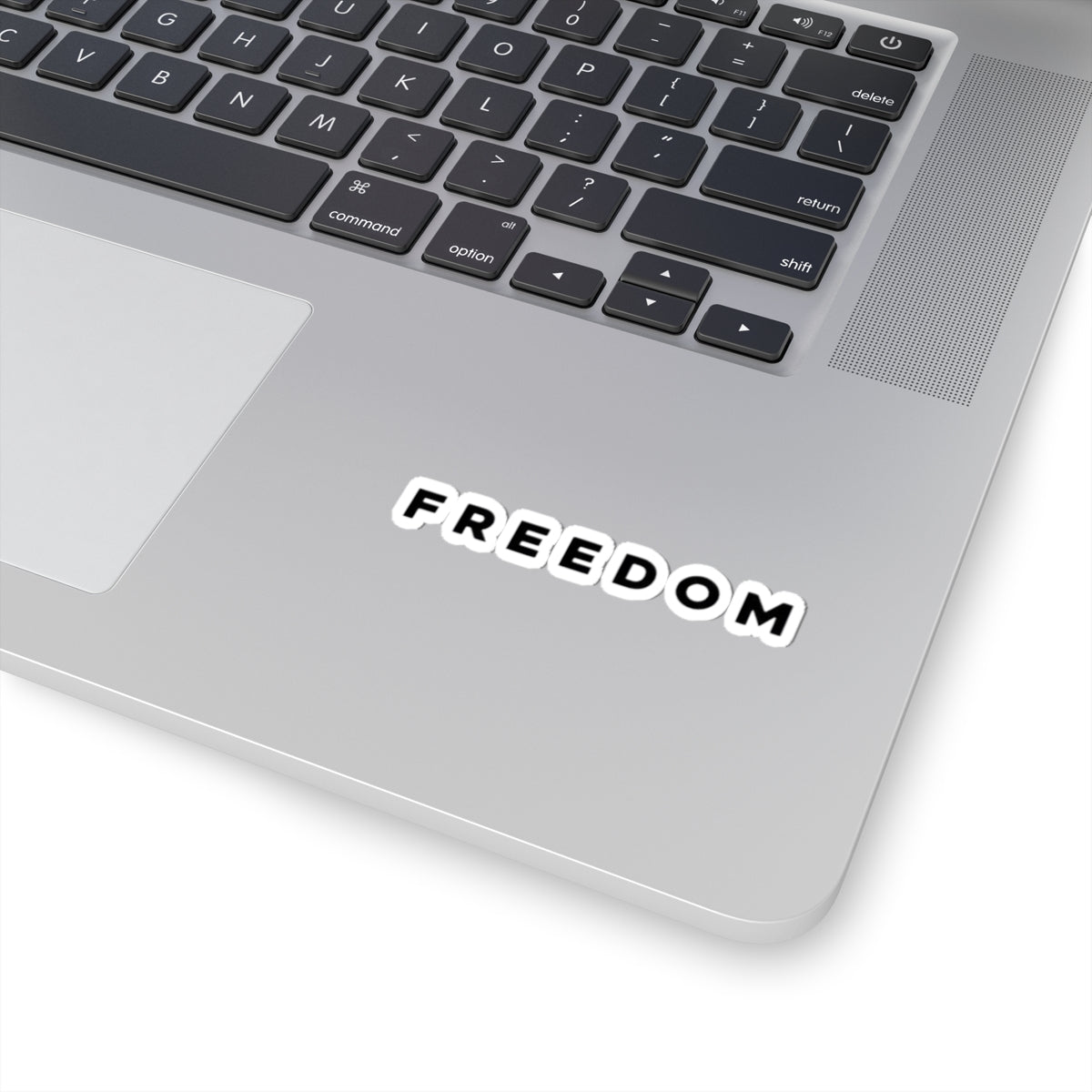 Freedom Kiss-Cut Stickers, Laptop Decor, Inspirational Quotes, Art Supplies, Gift for Friends, Creative Expression