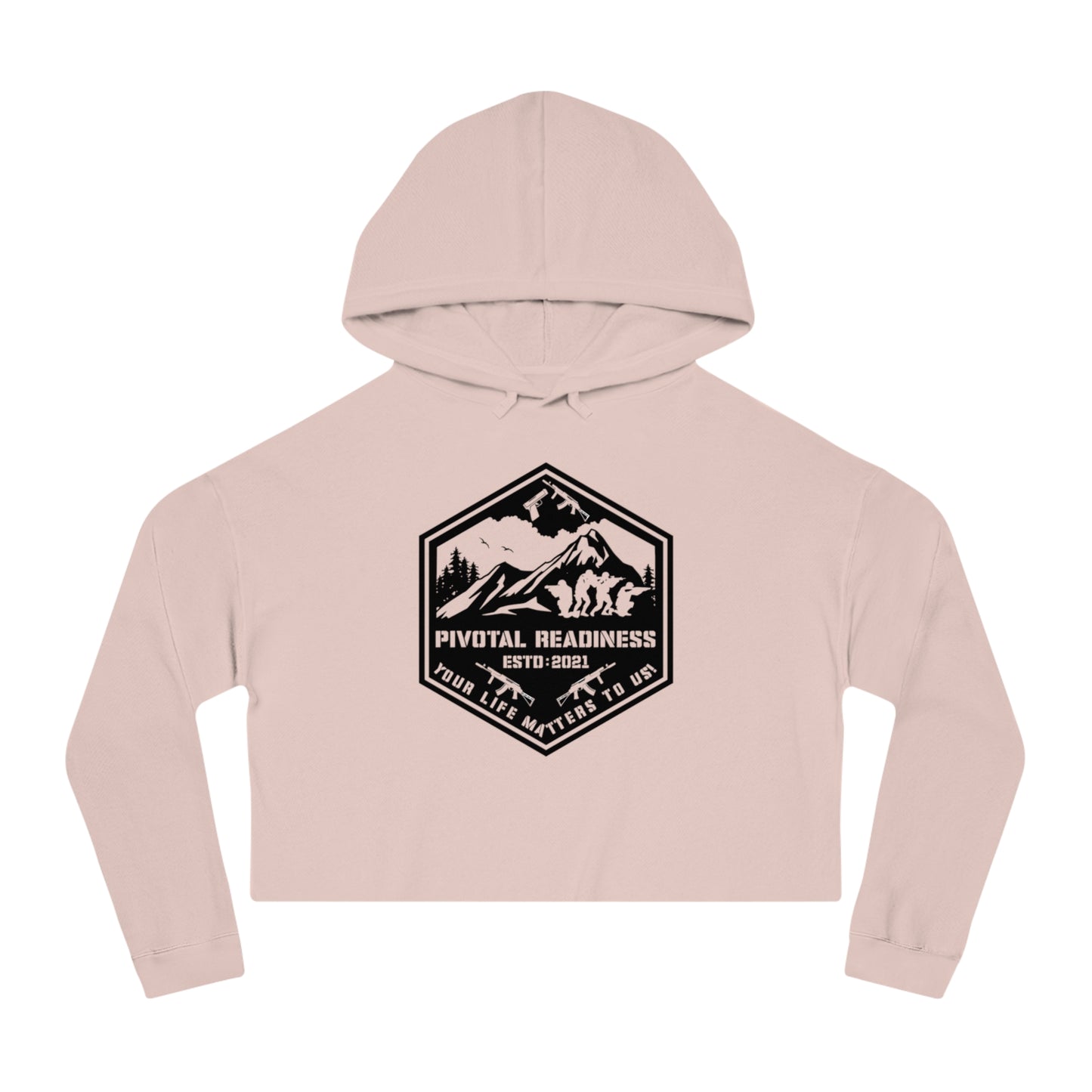 Women’s Cropped Hooded Sweatshirt