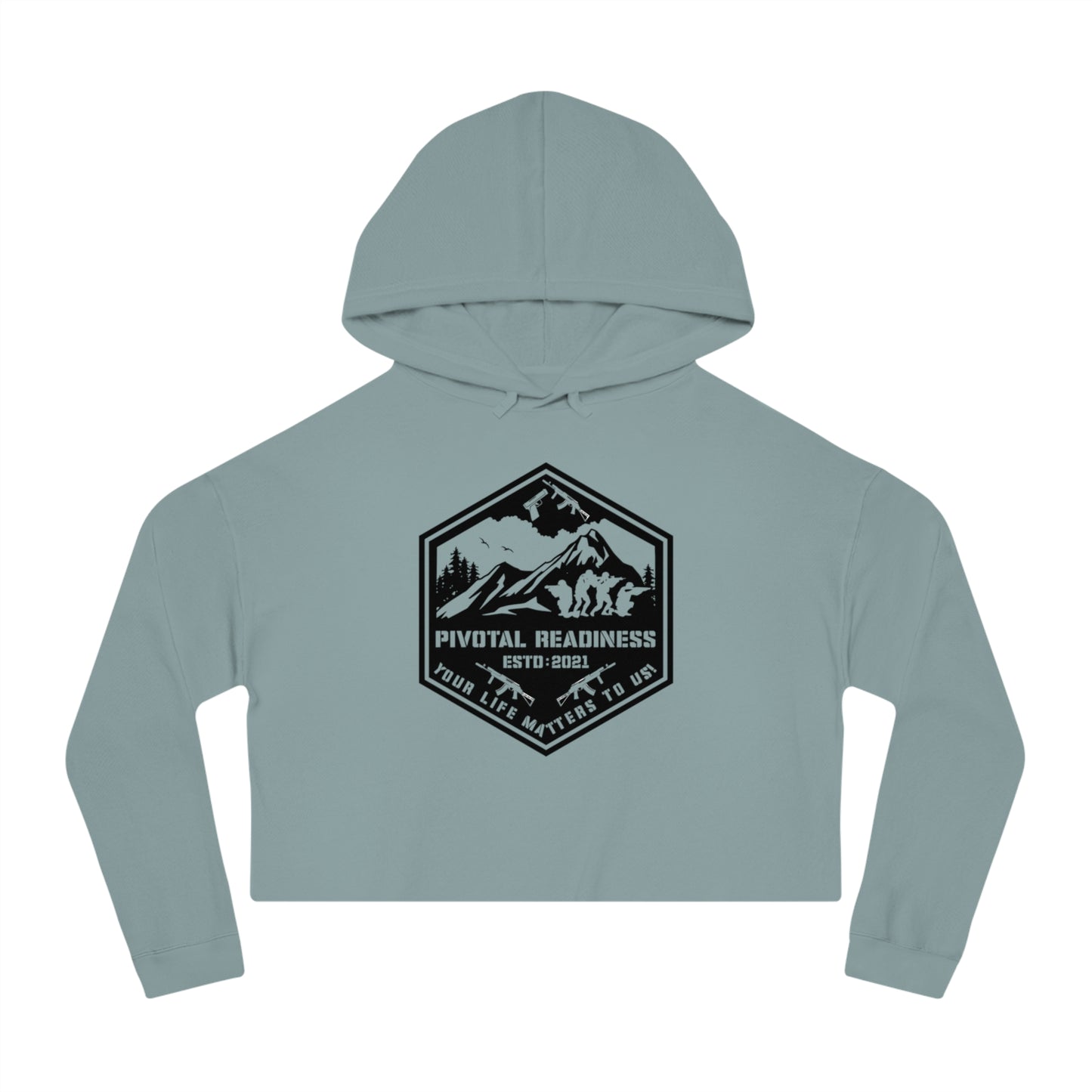 Women’s Cropped Hooded Sweatshirt