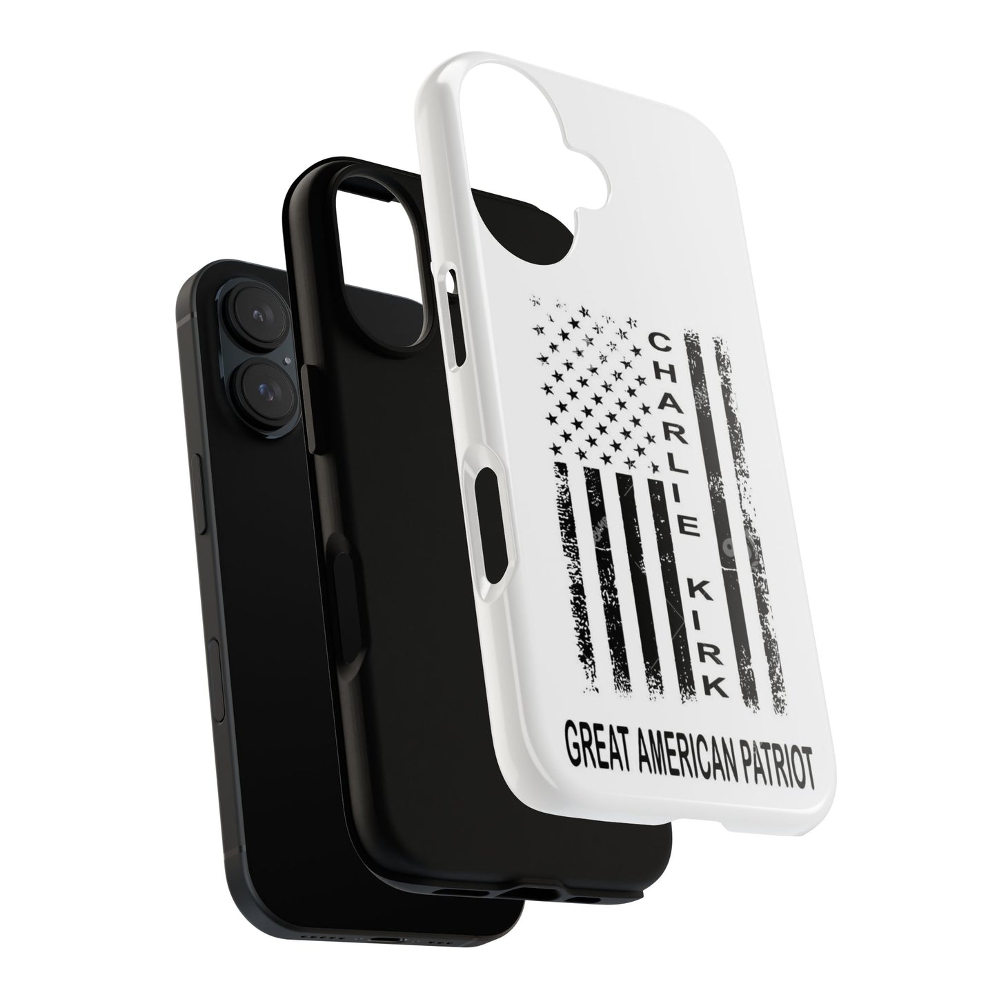 Patriotic Phone Case - Tough Cases, American Flag Design, Unique Cell Phone Cover, Great American Patriot Gift, Holiday Accessory, [...]