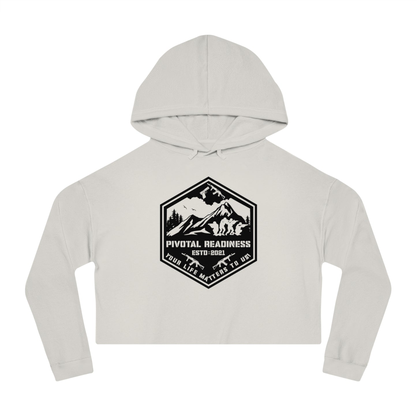 Women’s Cropped Hooded Sweatshirt